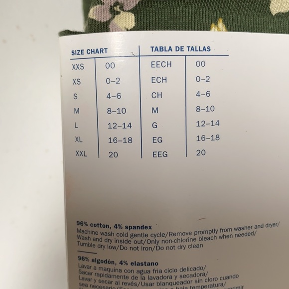 🌼Old Navy Flowered Mid-Rise Leggings🌼 - Picture 2 of 3